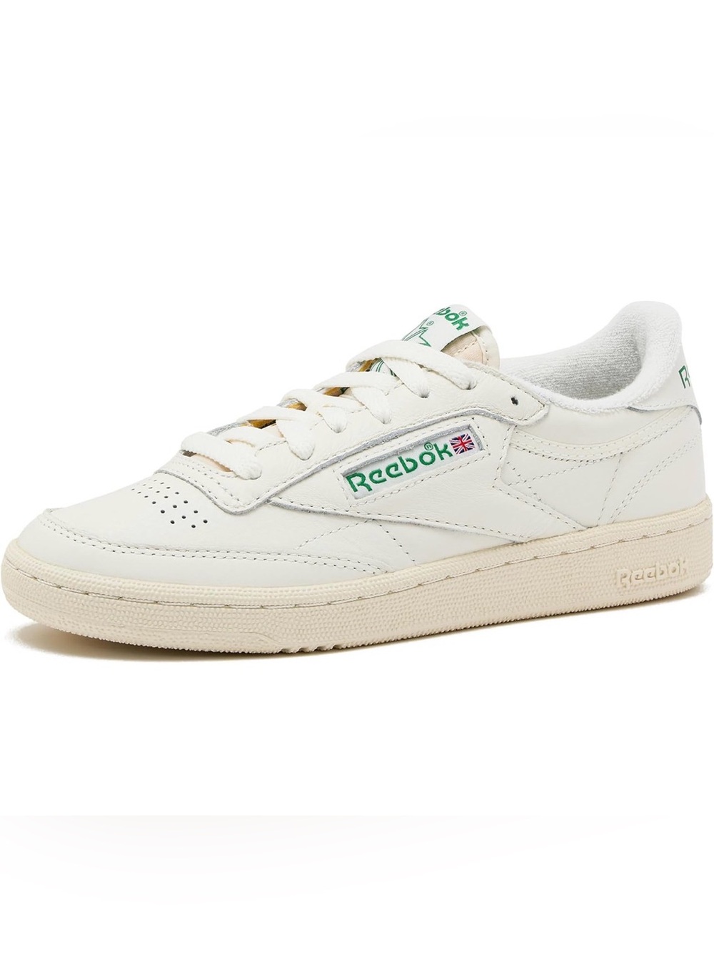 Reebok Club C 85 Vintage Tennis Sneakers Women’s - Cream/Alabaster/Green